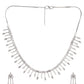 VOJ Silver Plated Ad Stone Studded Elegant Minimal Jewellery Set - Swadesiicart