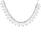 VOJ Silver Plated Ad Stone Studded Elegant Minimal Jewellery Set - Swadesiicart