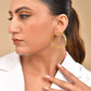 VOJ Gold Polished Anti Tarnished Multi Wired Studs Earrings - Swadesiicart