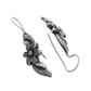 VOJ Silver Plated Floral Shaped Drop Earrings - Swadesiicart