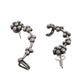 VOJ Silver Toned Floral Designer Ear Cuff - Swadesiicart