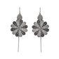 VOJ Silver Plated Flower Shaped Elegant Ear Cuff - Swadesiicart