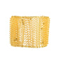 VOJ Gold Polished Anti Tarnished Cuff Bracelet For Women - Swadesiicart