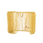 VOJ Gold Polished Anti Tarnished Cuff Bracelet For Women - Swadesiicart