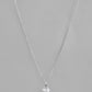 VOJ Silver Plated Flower Pendant Set - Swadesiicart