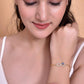 VOJ Gold-Polished Evil Eye Charm Bracelet - Swadesiicart
