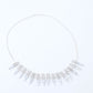 VOJ Silver Plated Stone Studded Necklace And Earring Set - Swadesiicart