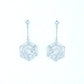 VOJ Silver Plated Stone Studded Circluar Earrings - Swadesiicart