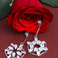 VOJ Silver Plated Stone Studded Circluar Earrings - VOJ (Valley Of Jewellery)
