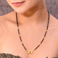 VOJ Gold-Polished Beaded Mangalsutra - Swadesiicart