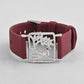VOJ Silver Plated AD Stone Studded Belt Bracelet - Swadesiicart