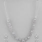 VOJ Silver-Plated AD-Studded Jewellery Set - Swadesiicart