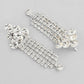 VOJ Silver Plated Stone Studded Multi Layer Jewellery Set - Swadesiicart