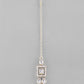 VOJ Silver Plated Stone Studded Designer Necklace With Earrings And Mangtikka - Swadesiicart