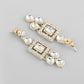 VOJ Silver Plated Stone Studded Designer Necklace With Earrings And Mangtikka - Swadesiicart