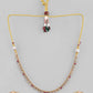 VOJ Gold-Polished Designer Handcrafted Necklace With Earrings - Swadesiicart