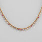 VOJ Gold-Polished Designer Handcrafted Necklace With Earrings - Swadesiicart