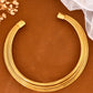 VOJ Gold-Polished Muti Layared Hasli Necklace | Swadesiicart