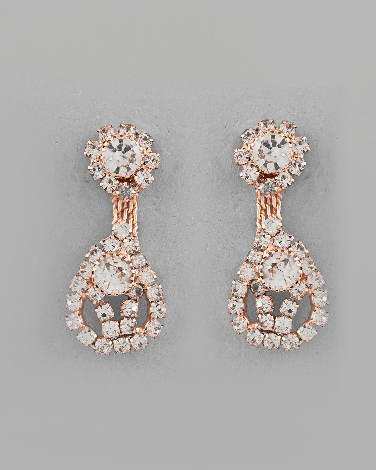 VOJ CZ Stone Studded Gold-Polished Jewellery Set - Swadesiicart