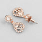 VOJ CZ Stone Studded Gold-Polished Jewellery Set - Swadesiicart