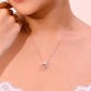 VOJ Rose Gold-Polished Chain With AD Studded crown Shaped Pendent | Swadesiicart