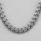 VOJ Rhodium-Plated Deer Oxidized Contemporary Choker With Earrings Set - Swadesiicart