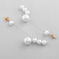 VOJ Pearl Studded Handcrafted Classic Drop Earrings - Swadesiicart
