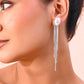 VOJ Silver-Plated Handcrafted Pearl Studded Classic Drop Earrings - Swadesiicart