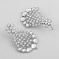 VOJ Silver Plated CZ-Stone Studded Choker Set With Mangtikka | Swadesiicart