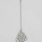 VOJ Silver Plated CZ-Stone Studded Choker Set With Mangtikka | Swadesiicart