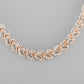 VOJ Gold-Polished CZ-Studded Jewellery Set With Mangtikka - Swadesiicart