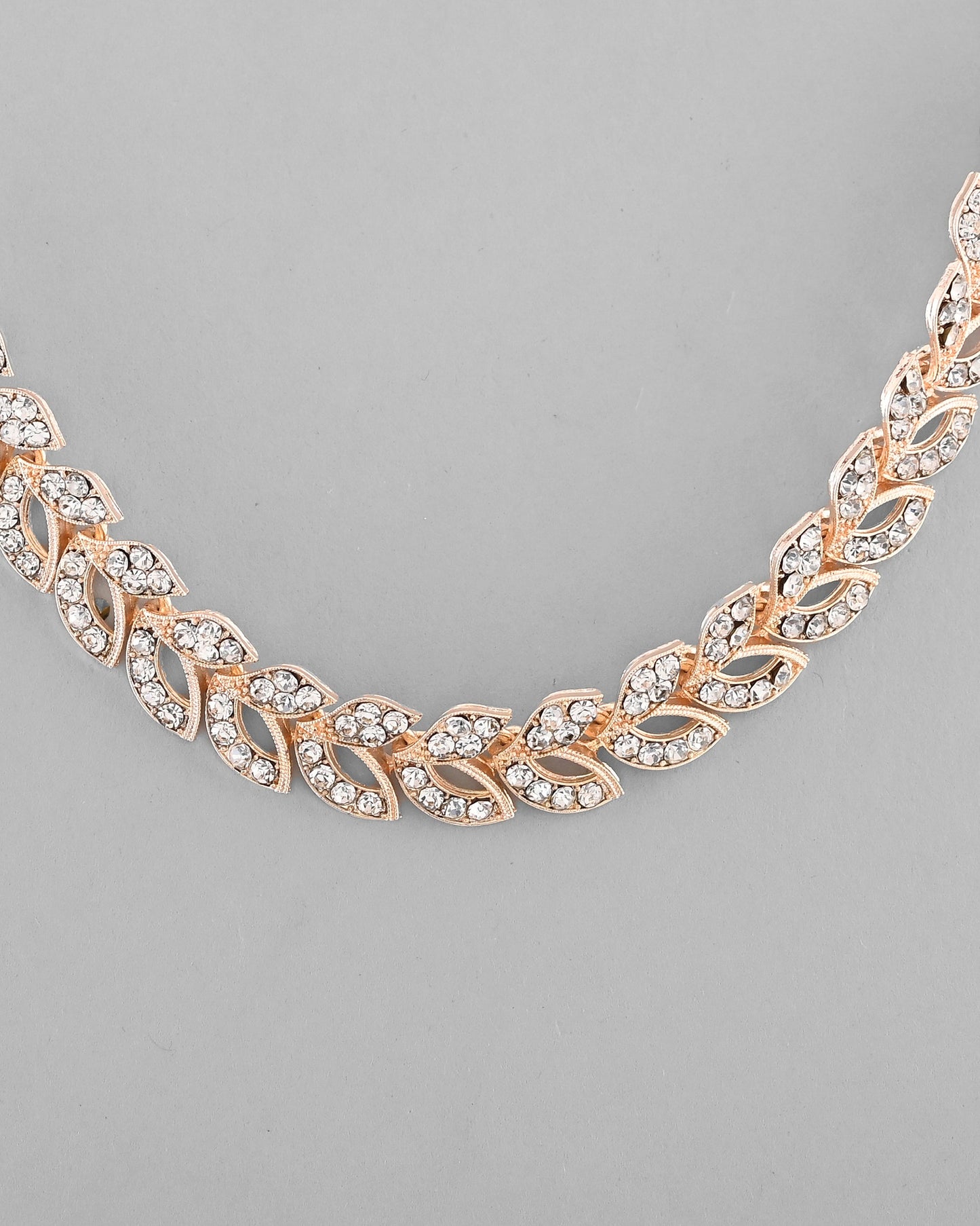 VOJ Gold-Polished CZ-Studded Jewellery Set With Mangtikka - Swadesiicart