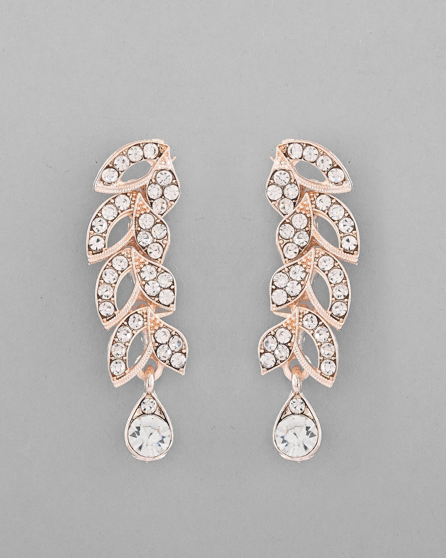 VOJ Gold-Polished CZ-Studded Jewellery Set With Mangtikka - Swadesiicart