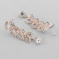 VOJ Gold-Polished CZ-Studded Jewellery Set With Mangtikka - Swadesiicart