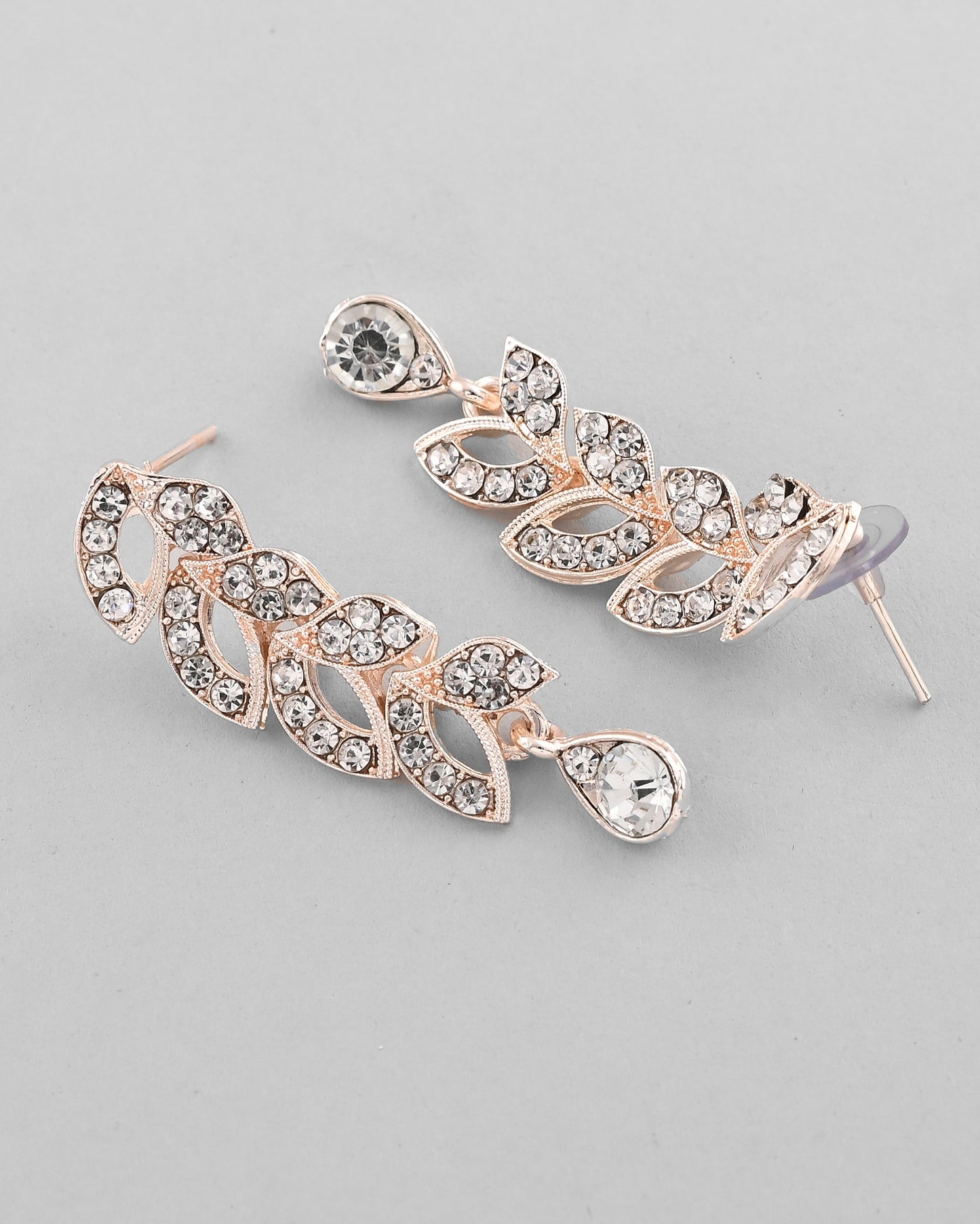 VOJ Gold-Polished CZ-Studded Jewellery Set With Mangtikka - Swadesiicart