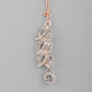 VOJ Gold-Polished CZ-Studded Jewellery Set With Mangtikka - Swadesiicart