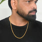 VOJ Gold-Polished EvilEye Men Designer Chain | Swadesiicart