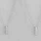 VOJ Silver Plated Couple King & Queen Chain Set | Swadesiicart