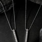 VOJ Silver Plated Couple King & Queen Chain Set | Swadesiicart