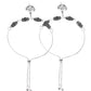 VOJ Set of 2 Silver Plated Dancing Girl Anklet - Swadesiicart