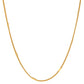 VOJ Gold-Polished Pipe Chain For Women - Swadesiicart