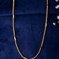 VOJ Gold-Polished Pipe Chain For Women - Swadesiicart