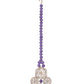 VOJ Purple Beaded With Stone Studded Long Jewellery Set - Swadesiicart