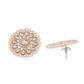 VOJ Gold-Polished Kundan Studded Choker Jewellery Set - Swadesiicart