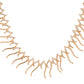 VOJ Ad Stone Studded Designer Gold-Polished Jewellery Set - Swadesiicart