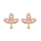 VOJ Gold-Polished Designer Ad Studded Jewellery Set - Swadesiicart