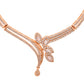 VOJ Gold-Polished Designer Ad Studded Jewellery Set - Swadesiicart