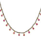 VOJ Gold-Polished Ad Studded Drop Shaped Mangalsutra - Swadesiicart