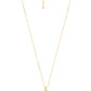 VOJ Gold-Polished Heart Shaped Ad Studded Pendant With Chain - Swadesiicart