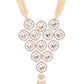 VOJ Gold-Polished Stone With White Beaded Long Jewellery Set - Swadesiicart